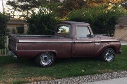 1965 Ford F-100 short bed fleetside 6 cyl 4 speed manual