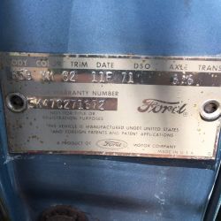 1965 Ford  Fairlane  Sports Coupe 289 V8  auto 