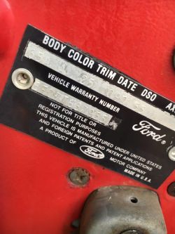 1965 Ford  Mustang  Coupe 289 V8 auto 