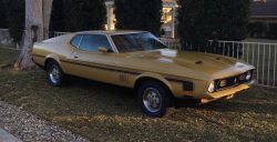 1972 Ford  Mustang Mach 1 351 V8 2V auto