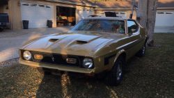 1972 Ford  Mustang Mach 1 351 V8 2V auto
