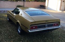 1972 Ford  Mustang Mach 1 351 V8 2V auto