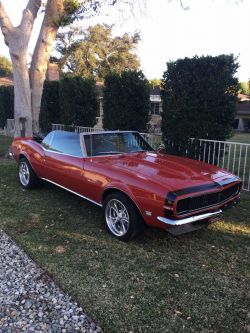 1968 Chevrolet Camaro RS 327 V 8 4V 4 speed manual