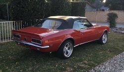 1968 Chevrolet Camaro RS 327 V 8 4V 4 speed manual