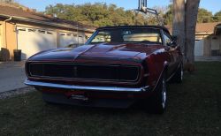 1968 Chevrolet Camaro RS 327 V 8 4V 4 speed manual