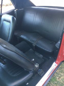 1968 Chevrolet Camaro RS 327 V 8 4V 4 speed manual